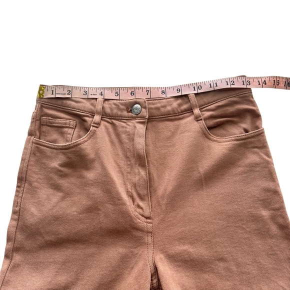 WILFRED FREE ARITZIA Mauve Straight Leg Denim Jeans Size 4 Pink Tan - Picture 10 of 12